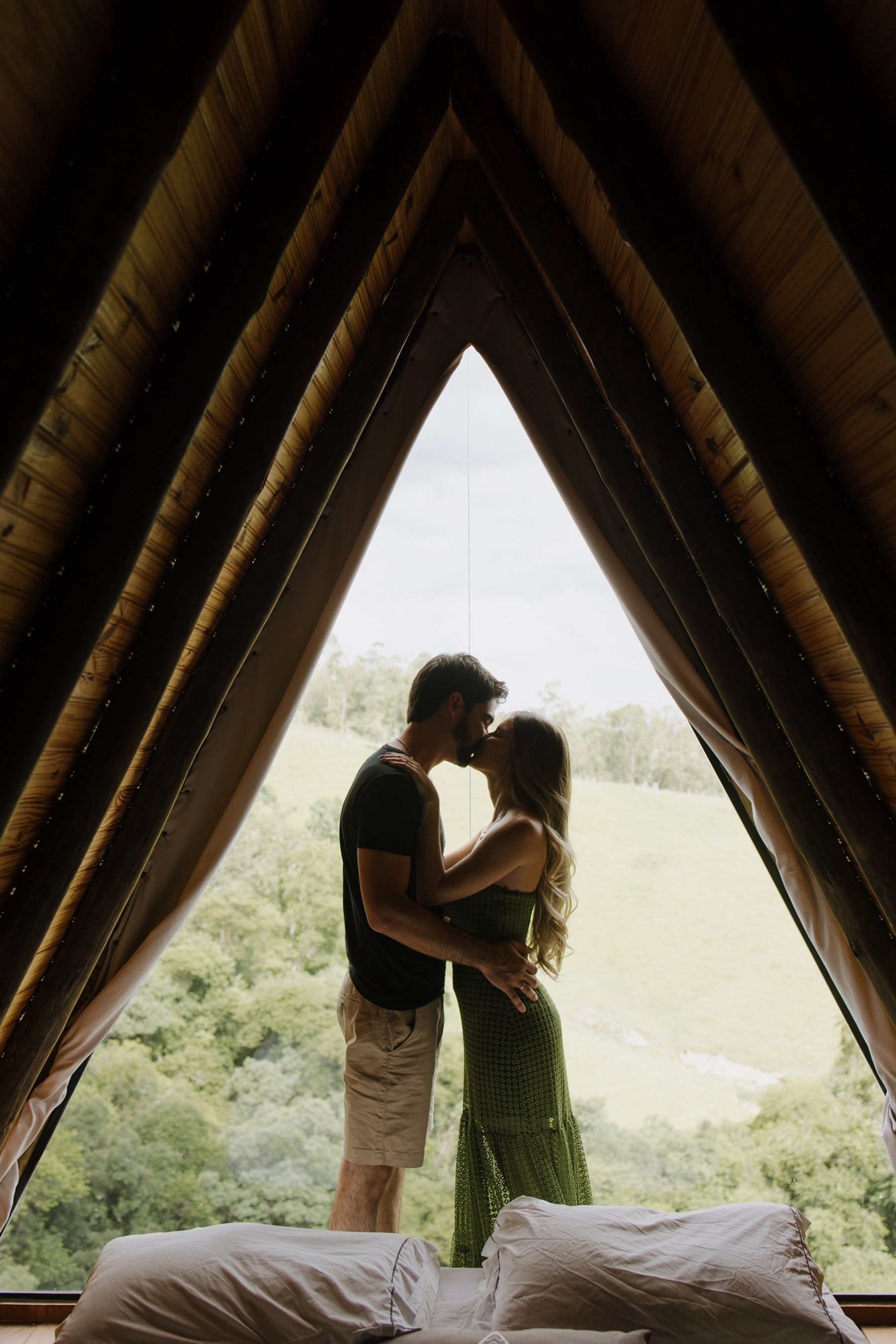 Ensaio Pré Wedding de Brenda & Lucas em Cabana Home — fotografia 1