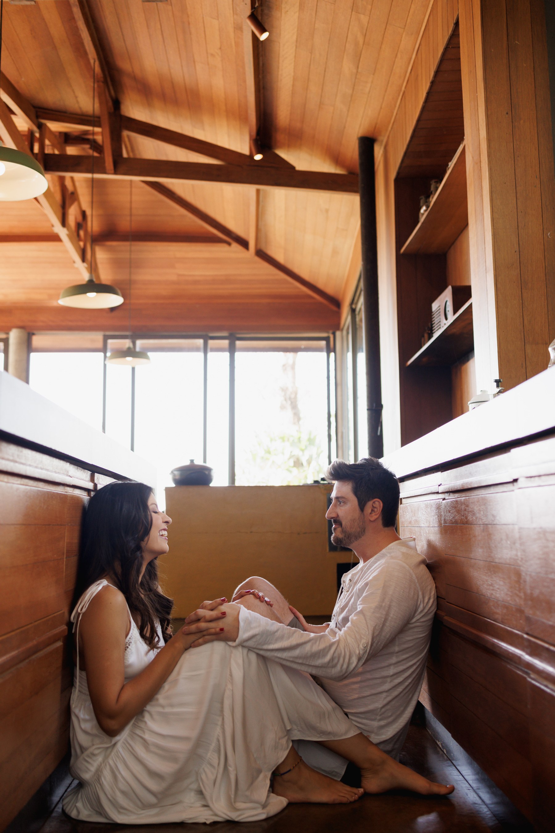 Ensaio Pré Wedding de Julia & Rafael em Casa de Vidro - Franca (SP) — fotografia 1